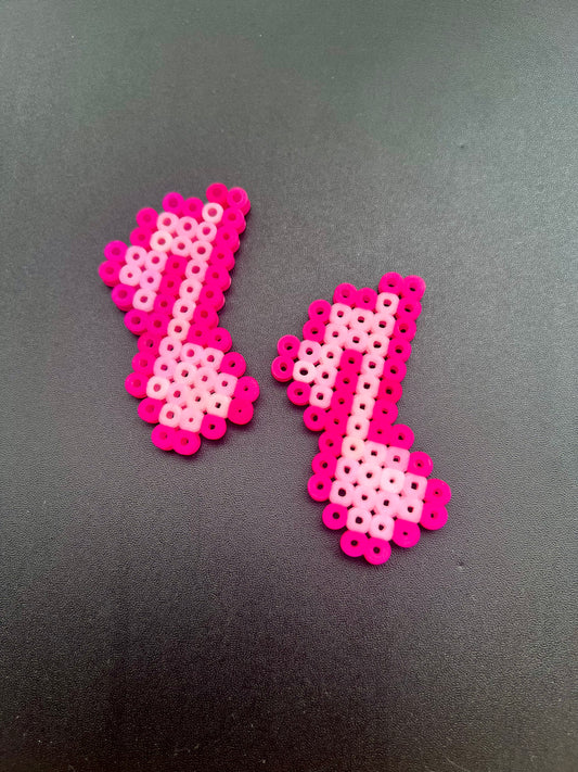 🎶 Pixel Eighth Note Earrings – Retro Music Vibes