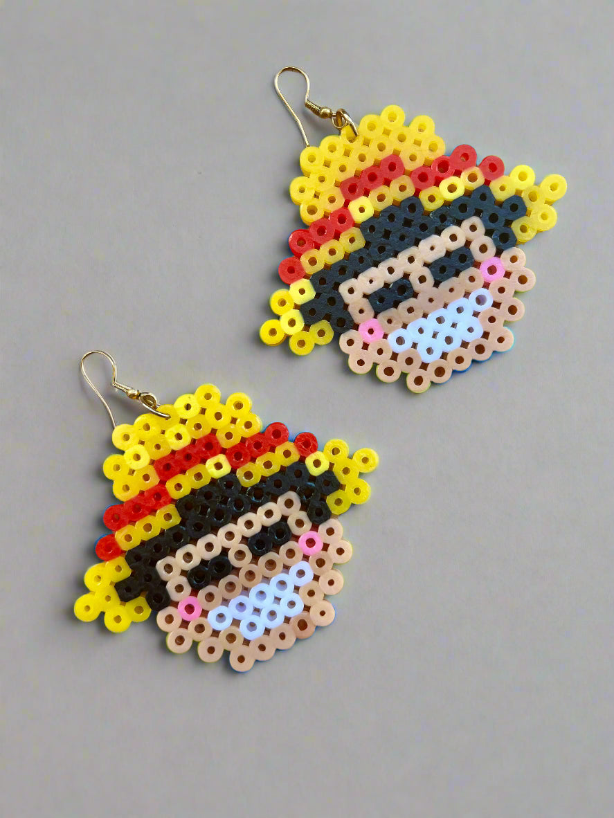 🏴‍☠️Luffy Earrings – King of the Pirates Vibe