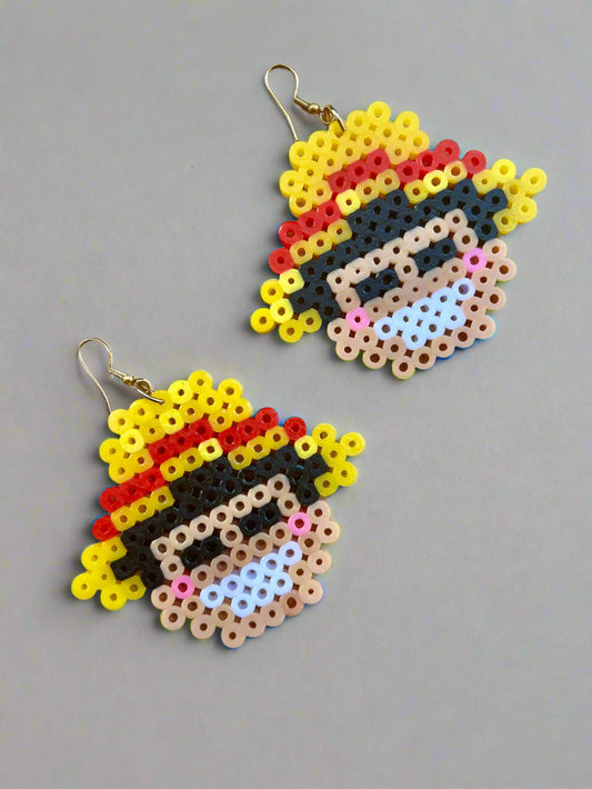 🏴‍☠️Luffy Earrings – King of the Pirates Vibe